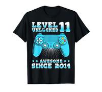 level 11 unlocked compleanno 11 anni regalo 11 anni 2014 Maglietta