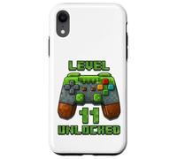Level 11 Years Unlocked Shirt Videogioco 11 ° compleanno Tee Custodia per iPhone XR