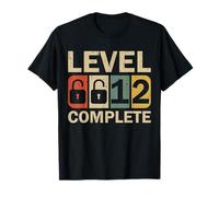 Level 12 Complete for Couples Funny 12th Wedding Anniversary Maglietta