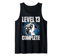 Level 13 Complete Regalo Compleanno 13 Anni Gamer Canotta