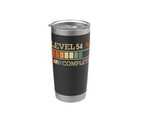 Level 54 Complete Vintage 54 Years 54th Wedding Anniversary Bicchiere termico in acciaio inox doppia parete