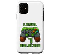 Level 7 Years Unlocked Shirt Videogioco 7 ° compleanno Tee Custodia per iPhone 11