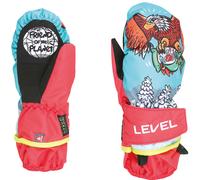LEVEL Animal Mitt Rec - Bambino - Rosso - Taglia 2/3 anni- modello 2025