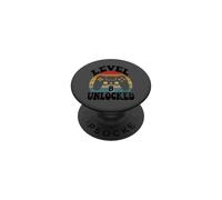 Level Eight Unlocked 8th Birthday Tee Video Game 8 Year Old PopSockets PopGrip Adesivo