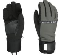 Level Hawk - Guanti Sci e Snowboard Uomo con Polsino Corto e Cinturino Regolabile, Guanti Invernali Termici Uomo Impermeabili e Traspiranti, Abbigliamento Neve Uomo per Sciatori e Snowboarder, 1 Paio