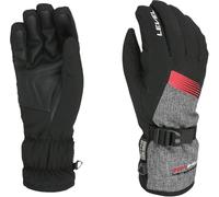 Level Hero - Guanti Sci e Snowboard Uomo con Polsino Corto e Cinturino Regolabile, Guanti Invernali Uomo Termici Impermeabili e Traspiranti, Abbigliamento Neve Uomo per Sciatori e Snowboarder, 1 Paio