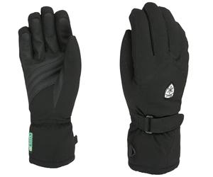 Level Hero W - Guanti Sci Donna con Cinturino Regolabile, Guanti Donna Invernali Termici, Impermeabili e Traspiranti con Polsino in Pelliccia, Abbigliamento Neve Donna per Sci e Snowboard, 1 Paio