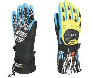 LEVEL Junior Glove - Bambino - Giallo / Blu / Nero - Taglia 9/10 anni- modello 2026