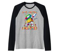 Level Kindness Unlocked Master Builder Gamer Boys Teacher Maglia con Maniche Raglan