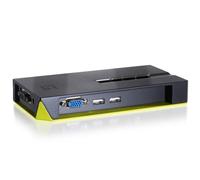 Level One 4 Port USB Desktop Switch Incl. Cables KVM-0422