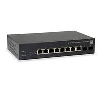 LEVELONE GEP1051 - 10-port Gigabit Ethernet switch, PoE, SFP