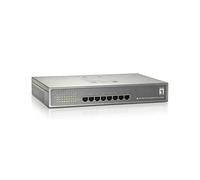LevelOne GEP-0822 switch di rete Gigabit Ethernet (10/100/1000) Supporto Power over (PoE) Grigio [570739]