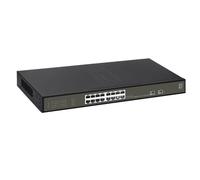 LEVELONE GES-2118P - SWITCH HILBERT 18-PORTE GIGABIT SMART LITE POE 802.3at/af 230W, 16x PoE + 2x Gigabit SFP
