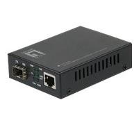 Level One Convertitore di media GVT-2000 – Gigabit Ethernet SFP 1000 Mbit/s Nero
