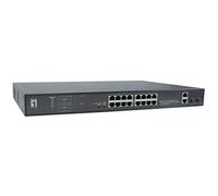 LEVEL ONE SWITCH 20X FE FGP-2031 2XGE 2XGSFP 270W 802.3 POE