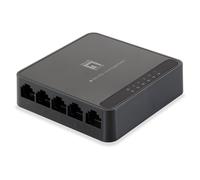 Level One Switch Gigabit Nero 5 Porte RJ-45 10 Gbit/s