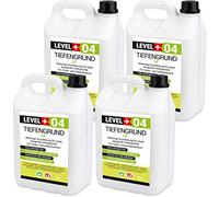 LEVEL PLUS 04 fondo profondo LF 20L, primer per pareti interne ed esterne, carta da parati, primer universale, pronto all'uso per superfici assorbenti