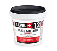 Level Plus 12 adesivi per piastrelle D2TE bianco, colla flessibile