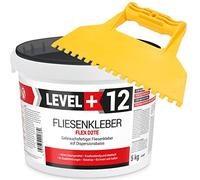 Level Plus 12 adesivi per piastrelle D2TE bianco, colla flessibile