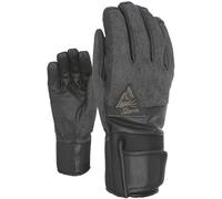 Level Rover - Guanti Sci e Snowboard in Pelle Uomo con Chiusura a Strappo, Guanti Invernali Termici Impermeabili e Traspiranti, Abbigliamento Neve Ideale per Sciatori e Snowboarder, 1 Paio
