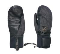 Level Rover Mitt - Moffole Snowboard e Sci Uomo in Pelle con Chiusura a Strappo, Guanti Invernali Termici Impermeabili e Traspiranti, Abbigliamento Neve per Sci e Snowboard, 1 Paio