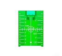Level Target Board 2 Pack per metallo per borchie Livella magnetica (rosso | Pellicola riflettente di alta qualità, visione chiara sotto la luce del sole, plastica per una costruzione durevole