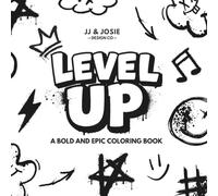 Level Up! 8x8 Bold & Easy Coloring Book for Boys Ages 4-8 Ages 9-12: Bold & Epic Coloring Book for Boys | Gaming, Retro Vibes, Cool Icons & Big Designs, Birthday Gift