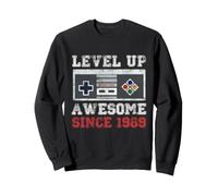 Level Up Awesome Since 1989, videogiocatore retrò per Il 37° Compleanno Felpa