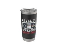Level Up Awesome Since 1995, videogiocatore retrò per il 31° compleanno Bicchiere termico in acciaio inox doppia parete