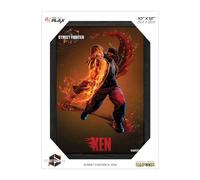 Level Up Labs Pixel Frames PLAX: Street Fighter 6: Ken - Poster lenticolare incorniciato 3D - 25,4 x 30,5 cm