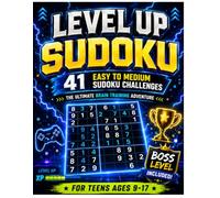 LEVEL UP SUDOKU: 41 EASY TO MEDIUM SUDOKU CHALLENGES