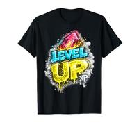 Level up XP per Gamer Maglietta