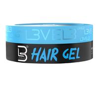 L3 VEL3 Super Strong Hair Gel - Creates Sleek, Long Lasting Hairstyles - Gives Volume and Adds Shine - Water Based and Flake Free Formula - Clean and Refreshing Scent - Rinses out Easily - 250 ml