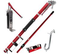 LEVEL5 Set di base per nastratura automatica, cono automatico, pompa composta, collo d'oca, rullo angolare con manico fisso, per nastrare pareti e soffitti, cartongesso