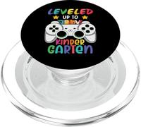 Leveled Up To Kindergarten Funny Back To School for Kids PopSockets PopGrip per MagSafe