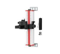 Leveler Holder Bracket - Adjustable Aluminum Alloy Mount System, Wall Support Pole Clear Scale Measurement Device Kit, Leveling Tool Positioning Alignment Equipment | Construction Workshop Install
