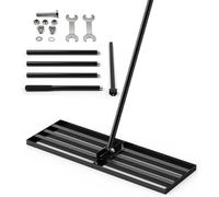 Leveling Rake Rastrello Livellatore per Prato 204 X 76 X 25Cm Rastrello Livellat