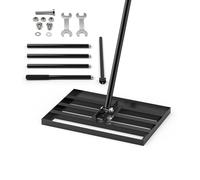 Leveling Rake Rastrello Livellatore per Prato 210 x 43 x 30cm Rastrello Livellatore Prato 2 in 1 Rastrello Pesante per Diffusione Terriccio e Sabbia Finitura Antiruggine per Giardino
