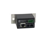 LevelOne 10/100BaseT to 100Base-FX Transceiver (2 km, MMF, RJ-45, ST)