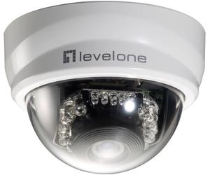 LevelOne 2-Megapixel Day/Night PoE Fixed Dome IP Network Camera, FCS-3101 (Fixed