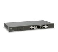 Switch di rete LevelOne GSW-2457 Non gestito Gigabit Ethernet (10/100/1000) Nero, Grigio [GSW-2457]