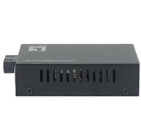 LevelOne Convertitore multimediale da RJ45 a SC, Gigabit Ethernet, modalità singola, lunghezza d'onda 1310 nm, portata 20 km, Smart