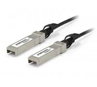 LevelOne DAC-0101 cavo InfiniBand e in fibra ottica 1 m SFP+ Nero, Acciaio inossidabile NEW