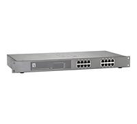 LevelOne FEP-1612W150 switch di rete Fast Ethernet (10/100) Supporto Power over (PoE) Grigio [FEP-1612W150]
