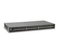 LEVELONE FGU5021 - Switch, 50-Port, Fast Ethernet, 2x Gigabit, 2x SFP/RJ45
