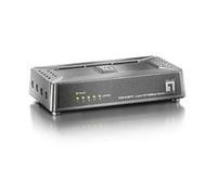 LevelOne FSW-0508TX switch di rete Non gestito Fast Ethernet (10/100) Nero, Grigio NEW
