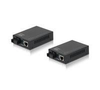 LevelOne FVT-2202 convertitore multimediale di rete 100 Mbit/s Nero