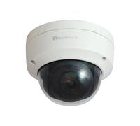 LevelOne Gemini - Telecamera IP a cupola fissa 4 megapixel, H.265, 802.3af PoE,