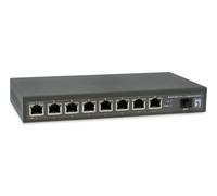 Level One Switch GEP-0925 2.5GbE 8 porte PoE+ 108W (802.3af/at/bt)