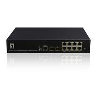 LevelOne GEP-1061 - Interruttore - Managed - 8 x 10/100/1000 ( Poe